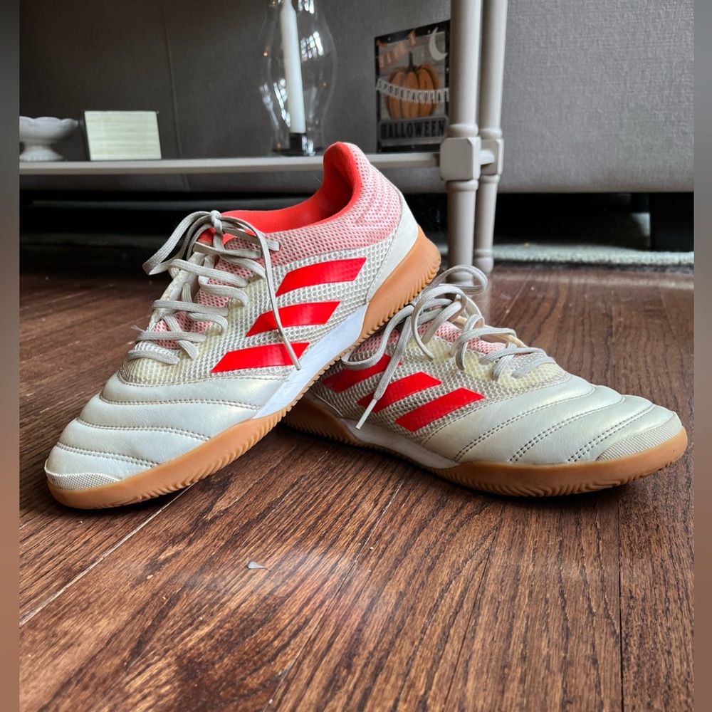 Adidas Copa Shoes Men's Off-White/Solar Red Size US 7 PRB698001 Used Cnd